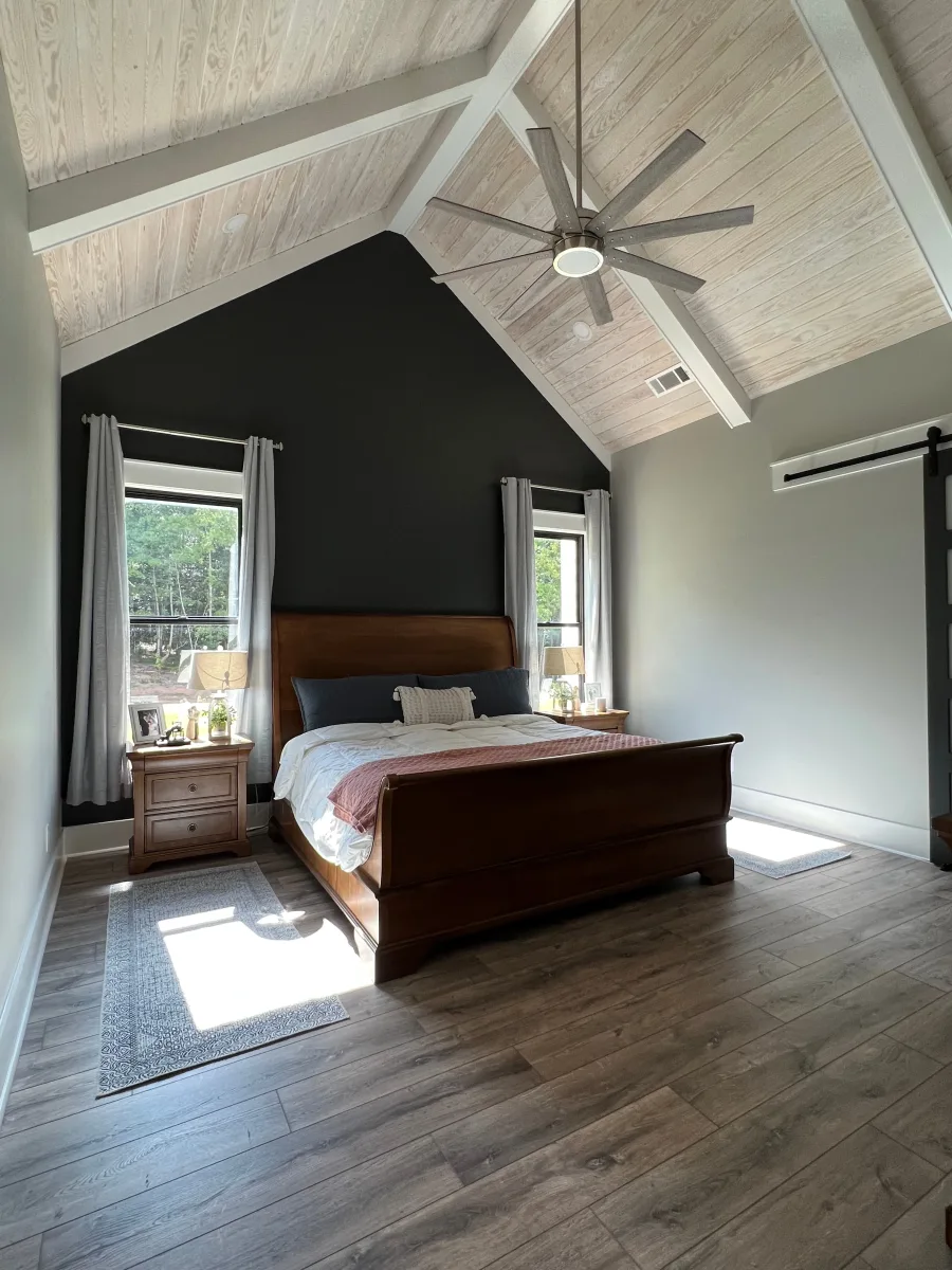 Open-plan kitchen and living remodel in Loganville, GA by Nehemiah Construction