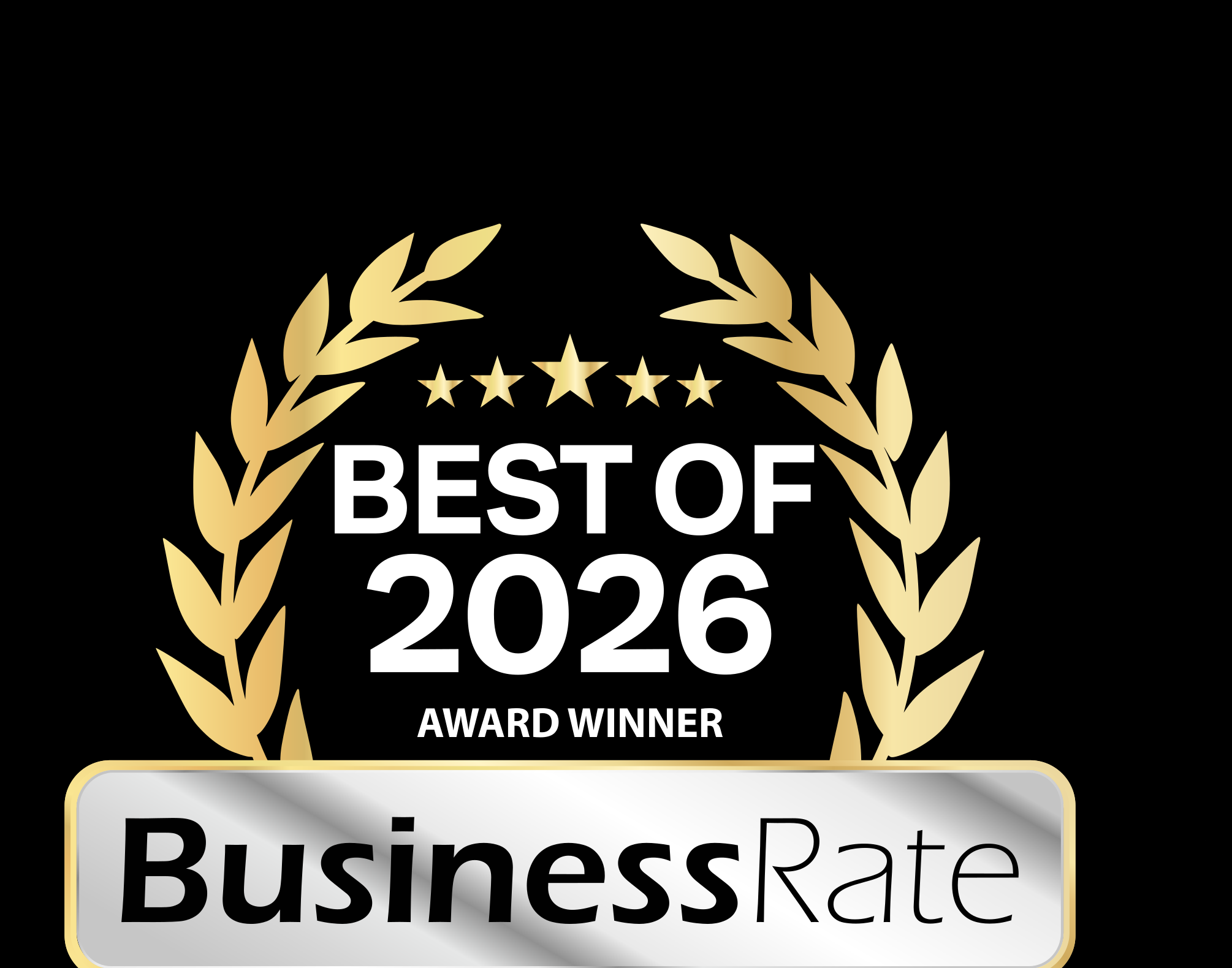 Best of 2026 BusinessRate Award Winner