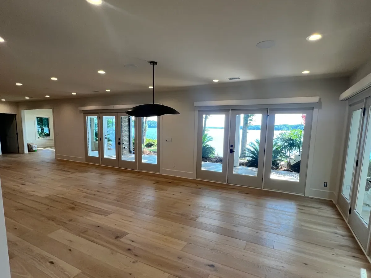 Flooring installation by Nehemiah Construction